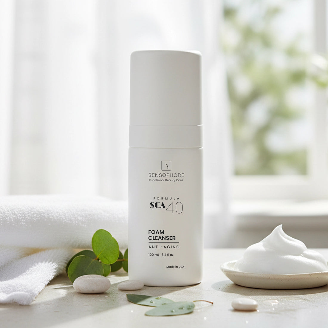 SCA40 Anti-Aging Foam Cleanser (100 mL / 3.4 fl oz)